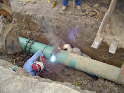 Underground Utility Gas